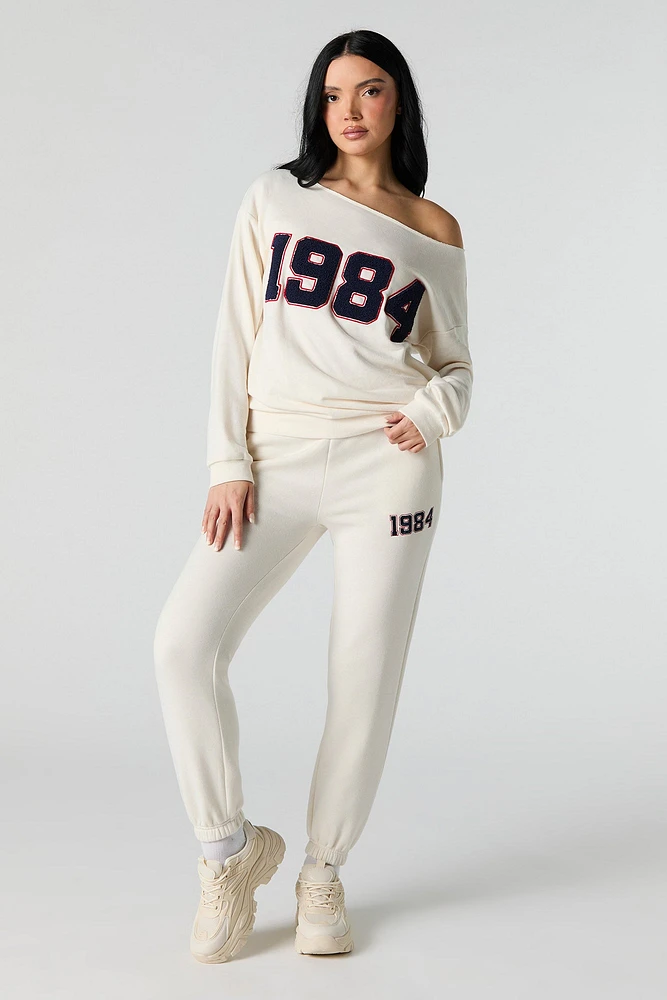 Graphic Leg Jogger