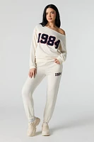 Graphic Leg Jogger