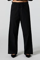 Drawstring Wide Leg Pant