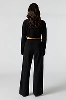 Drawstring Wide Leg Pant