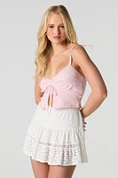 Pointelle Mini Skort
