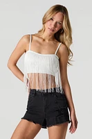 Short en denim extensible d'aspect usé