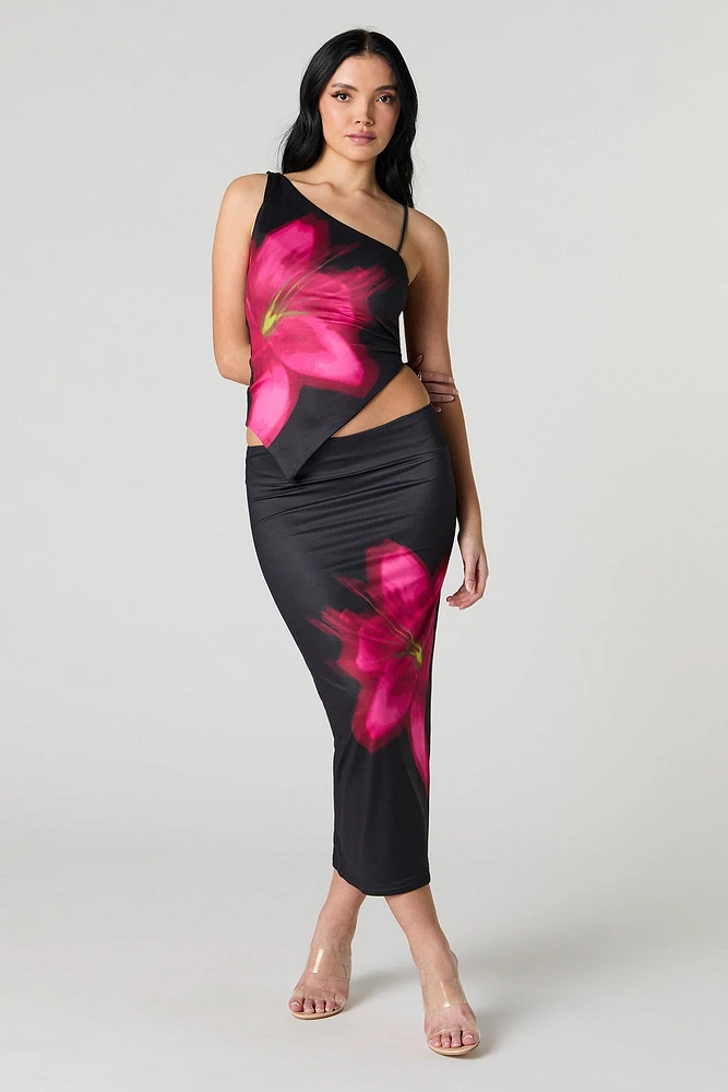 Contour One Shoulder Tank