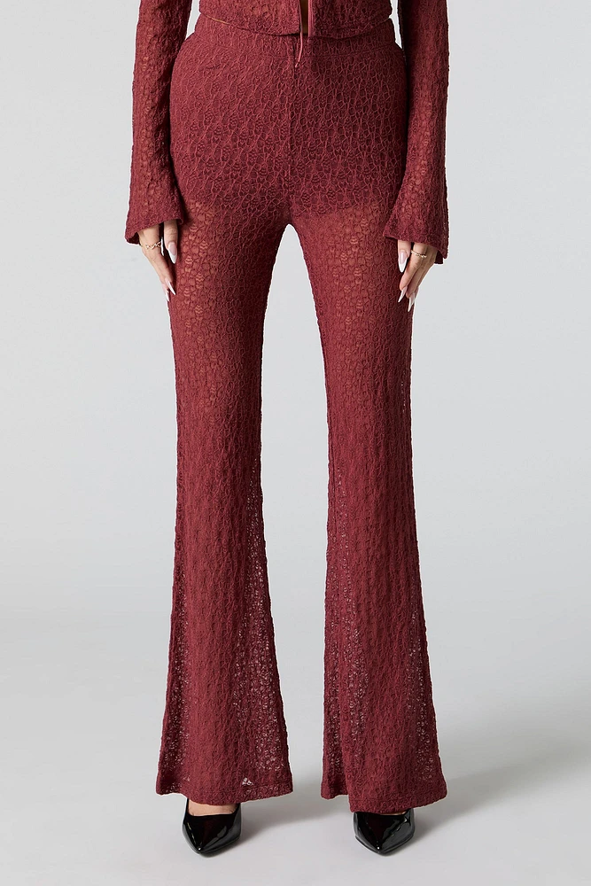 Lace Flare Pant