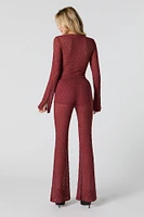 Lace Flare Pant
