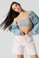 Fleece Drawstring Short