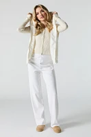 Faux Fur Hooded Vest
