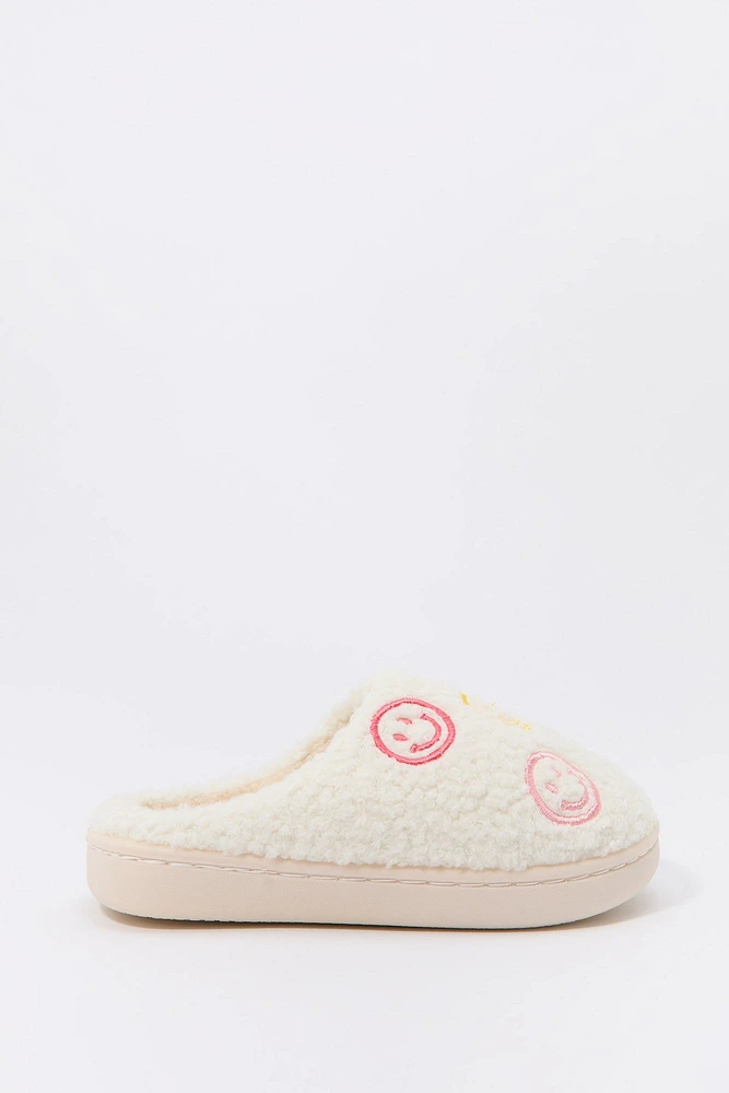 Girls Sherpa Slippers