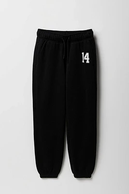 Jogger en molleton avec motif ville pour fille