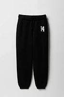 Jogger en molleton avec motif ville pour fille