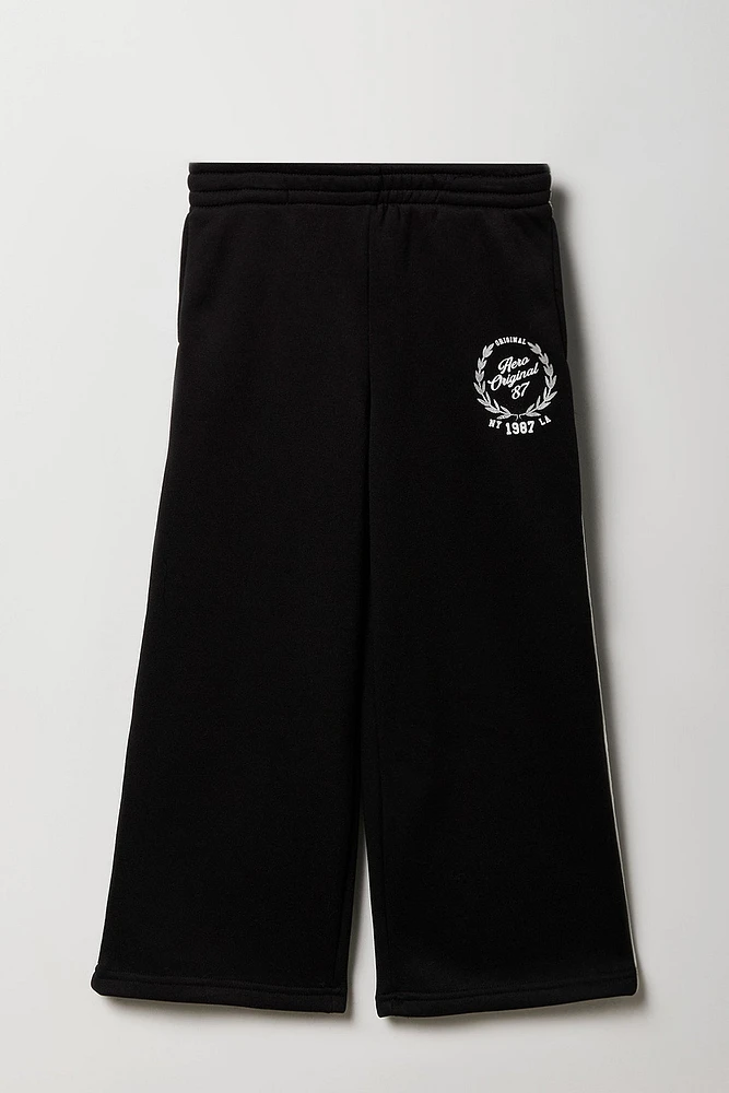 Pantalon d'entraînement avec motif brodé Aero Destination pour fille