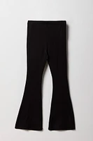 Pantalon à jambe évaséeuni  pour fille