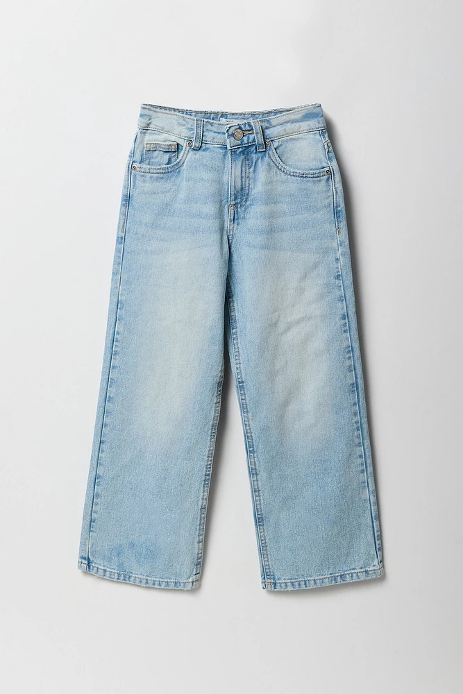 Girls Wide Leg Jean