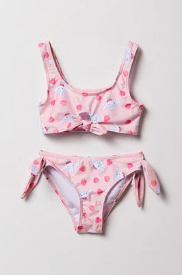 Girls Hello Kitty & Friends Bow 2 Piece Swimsuit