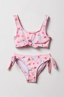 Girls Hello Kitty & Friends Bow 2 Piece Swimsuit