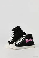 Barbie™ Girls Graphic High Top Lace Up Sneaker