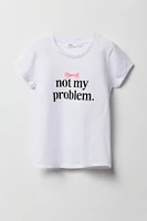 Girls Not My Problem Graphic T-Shirt