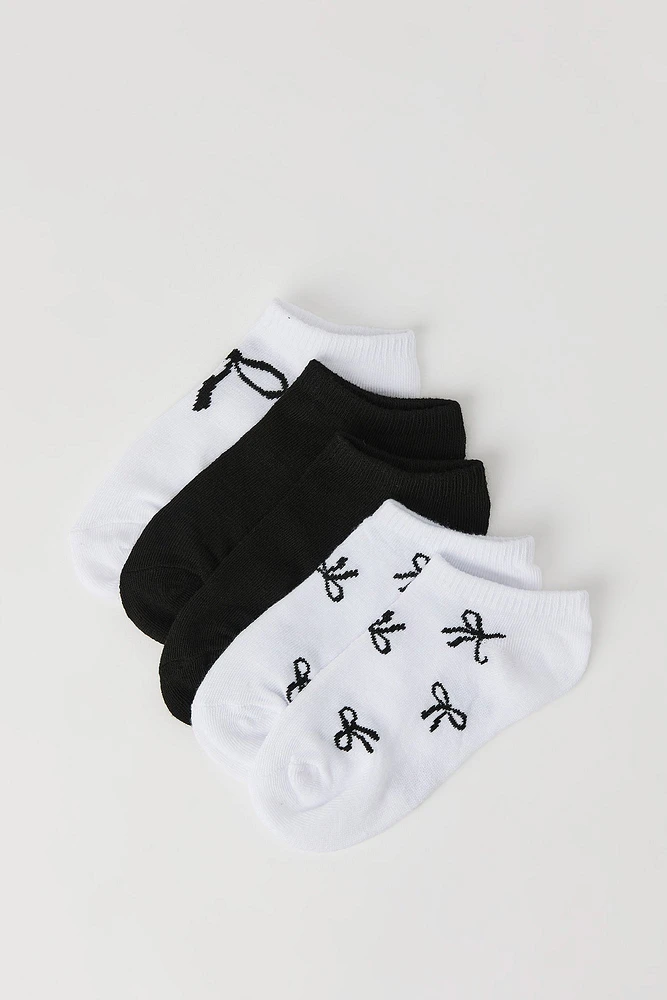 Socquettes tendance pour fille (5 paires