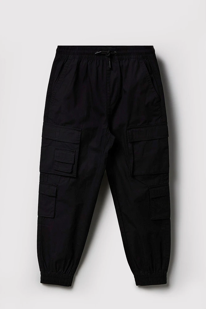 Jogger cargo avec poches multiples pour garçon