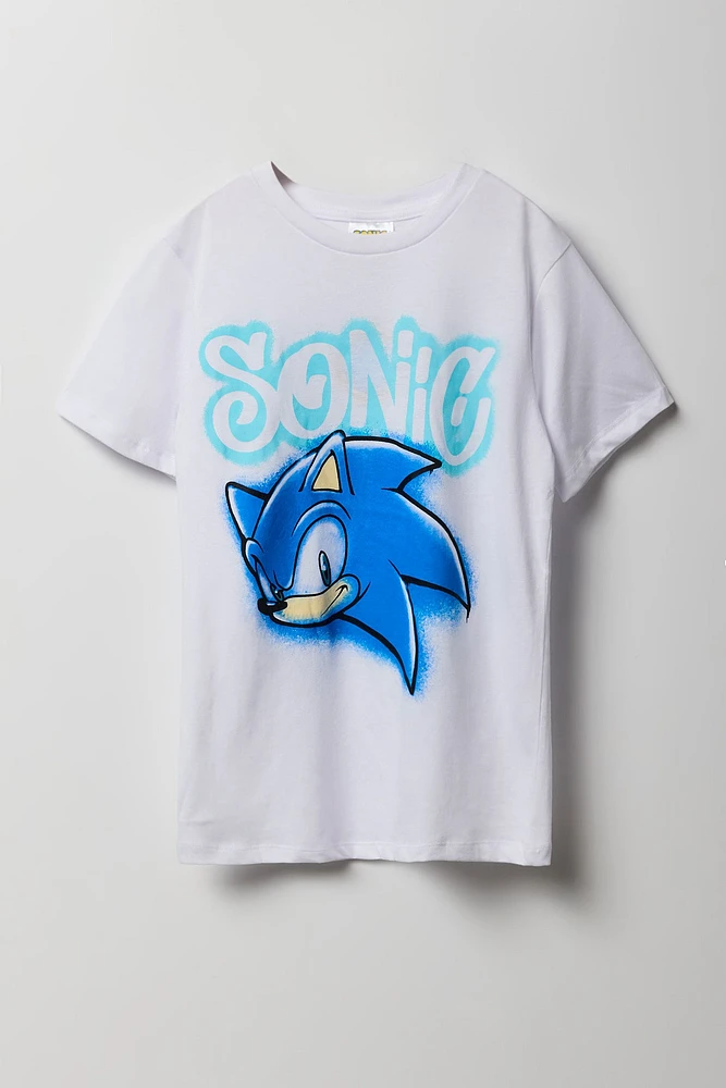 Kids Sonic Graffiti Graphic T-Shirt