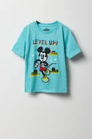 Kids Mickey Level Up Graphic T-Shirt