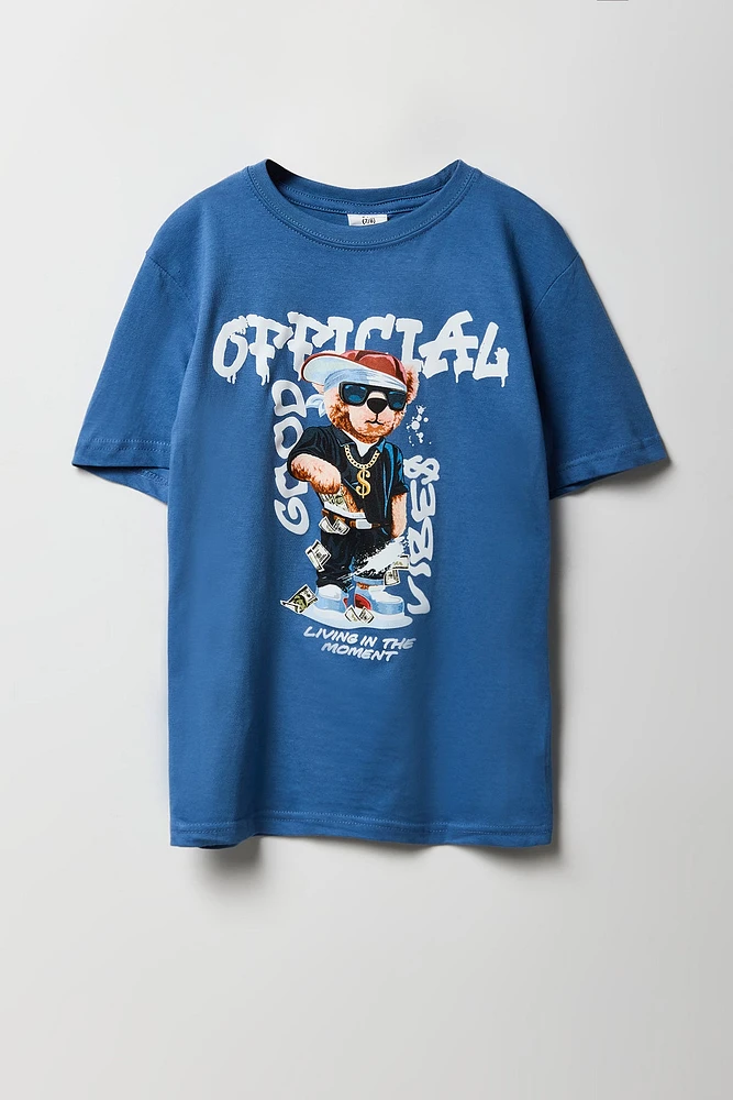 Boys Official Bear Graphic T-Shirt
