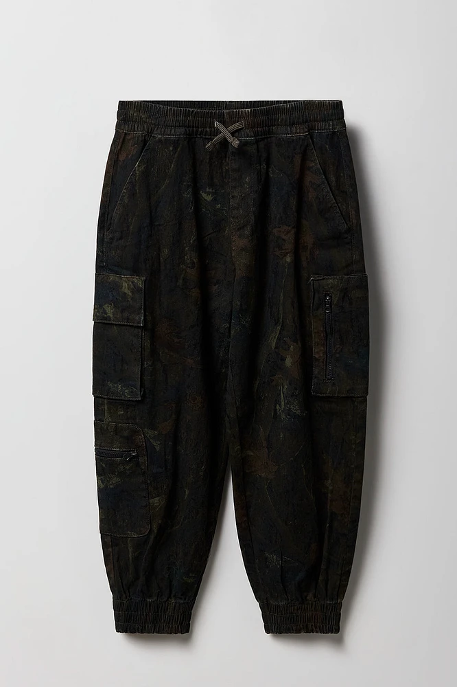 Boys Multi Pocket Cargo Jogger