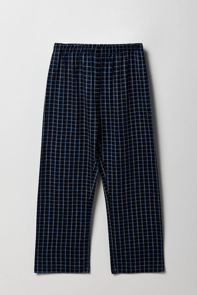 Boys Plaid Pajama Pant