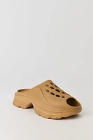 Open Toe Platform Clog