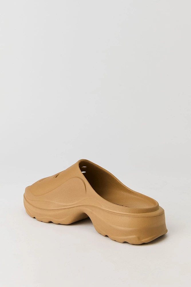 Open Toe Platform Clog