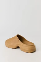 Open Toe Platform Clog