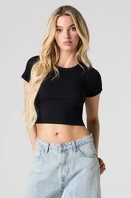 Ribbed Baby Tee