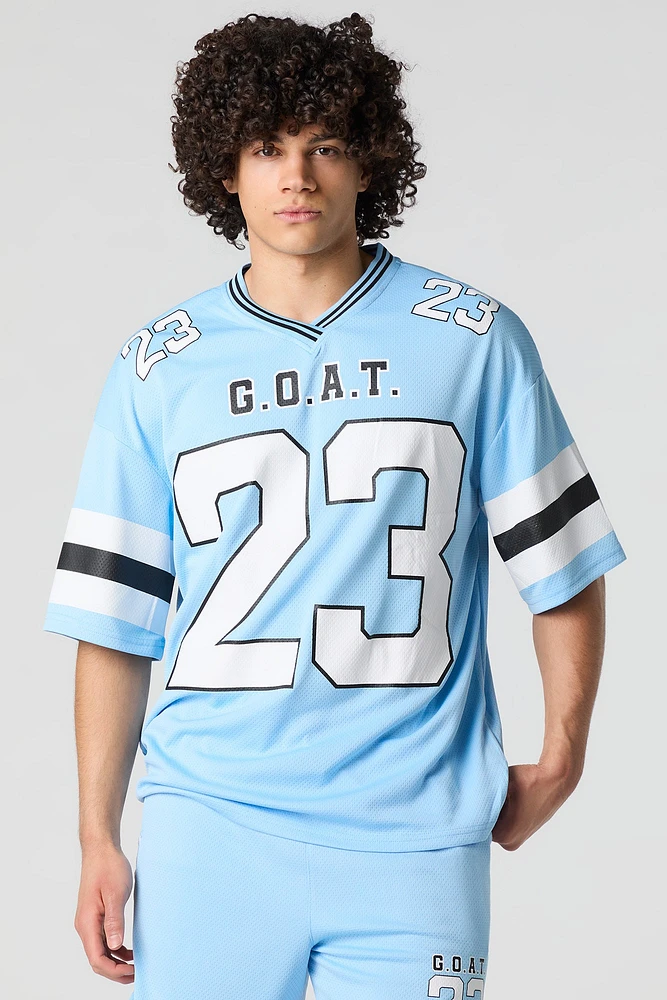 Graphic Mesh Athletic Jersey