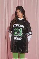 Wicked Elphaba Jersey Mini Dress