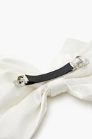 Oversized Bow Hair Barrette