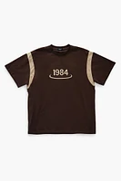 Embroidered 1984 Crewneck T-Shirt