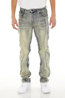 Frayed Trim Slim Fit Jean