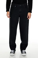 Mid Rise Straight Leg Jean