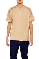 Washed Shoulder Panel T-Shirt