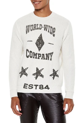 Worldwide Jacquard Knit Sweater