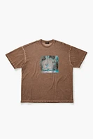 TV Graphic Washed T-Shirt