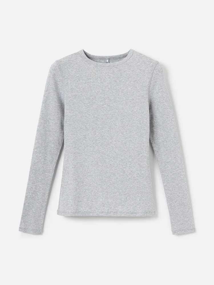 Beatrice Crewneck Long Sleeve Top