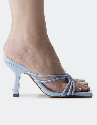Bia Light Blue Leather