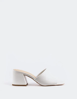 Clarabelle White Leather