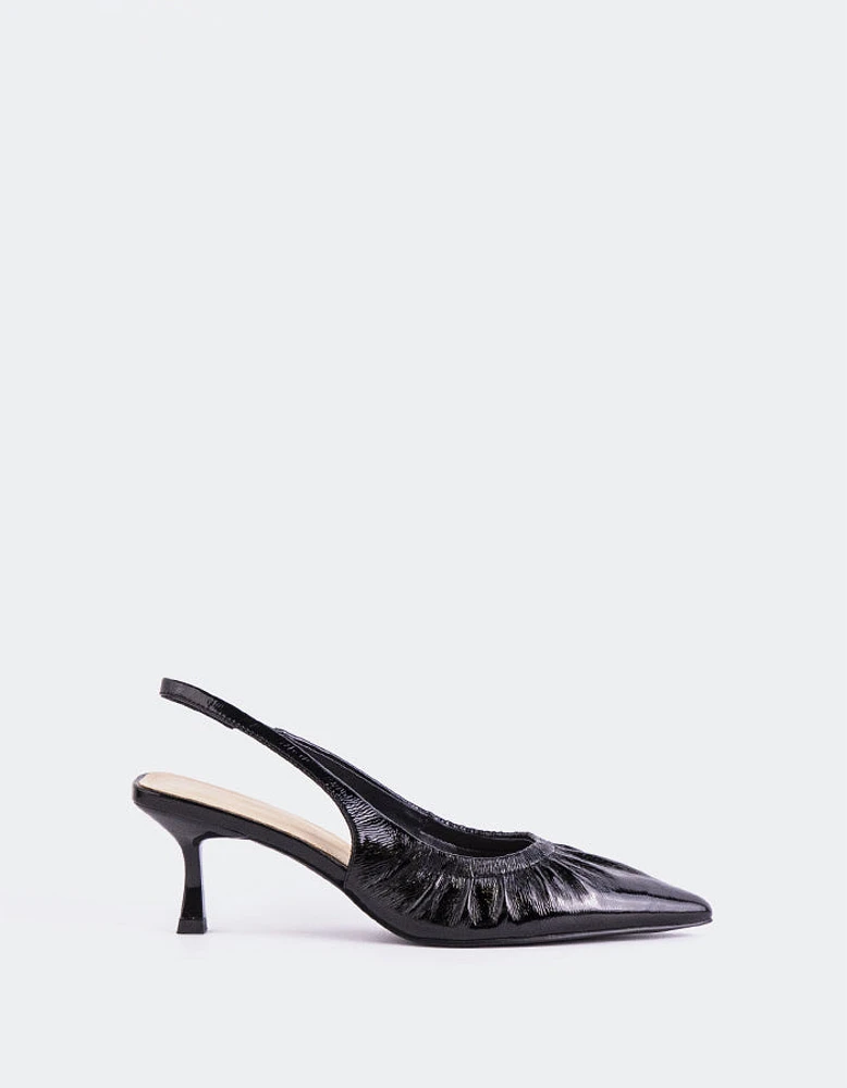 Delft Black Leather