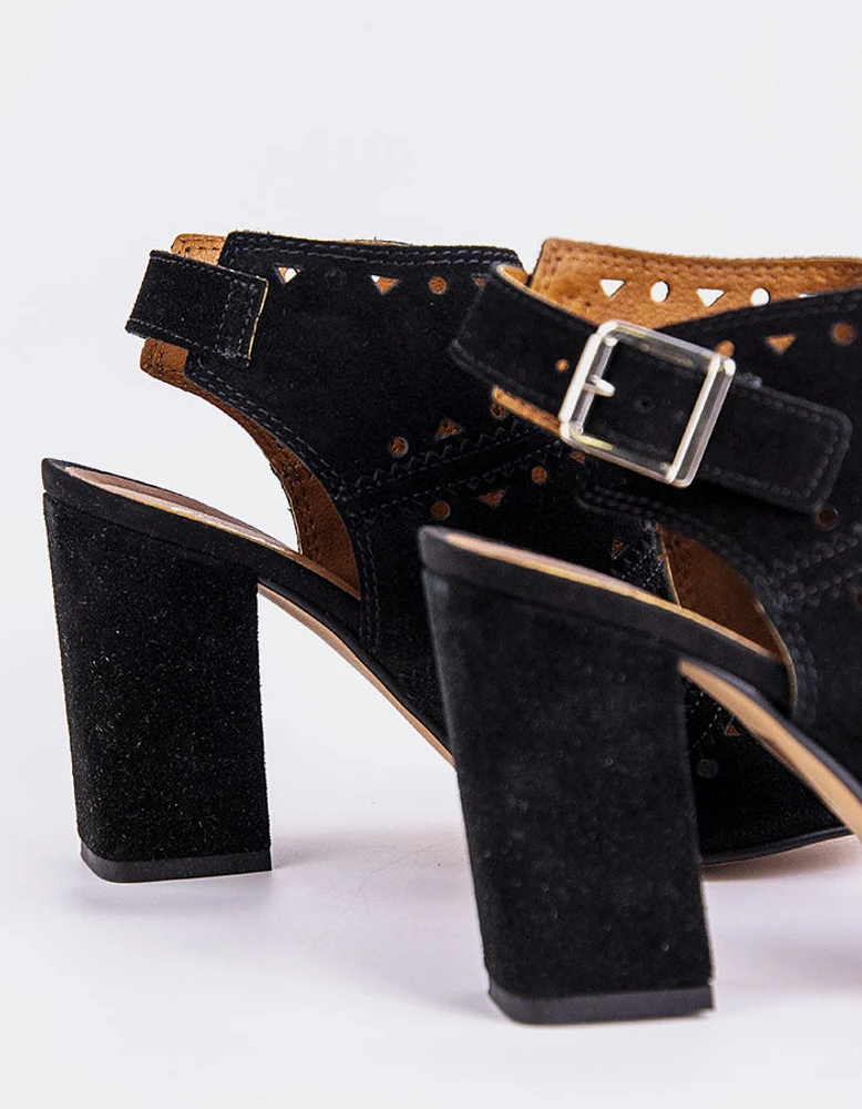 Ester Black Suede