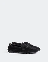 Ezzie Black Suede