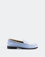 Lettine Light Blue Naplack Leather