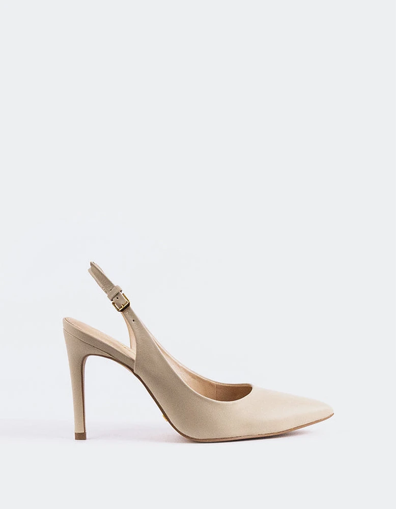 Morisha Off White Leather