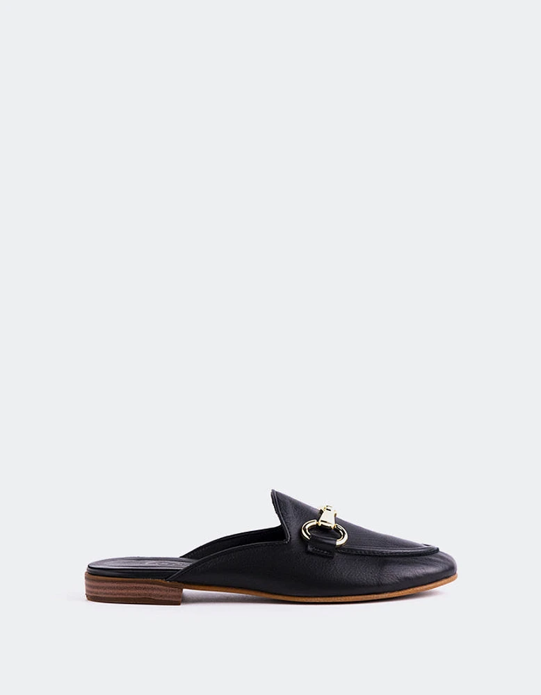 Nefeli Black Leather